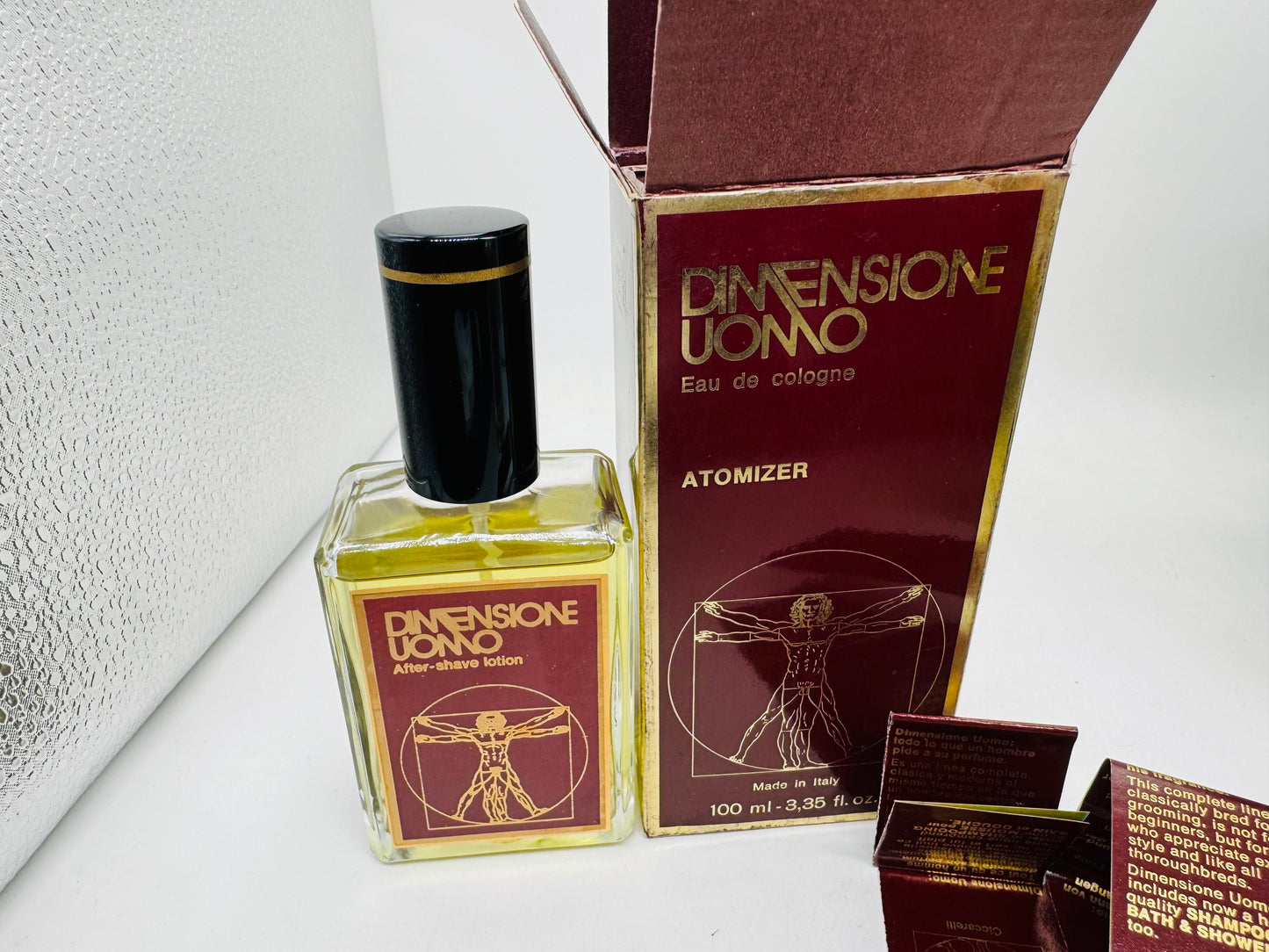 Profumo DIMENSIONE UOMO Vintage edc 100 ml Spray eau de cologne Dott. Ciccarelli