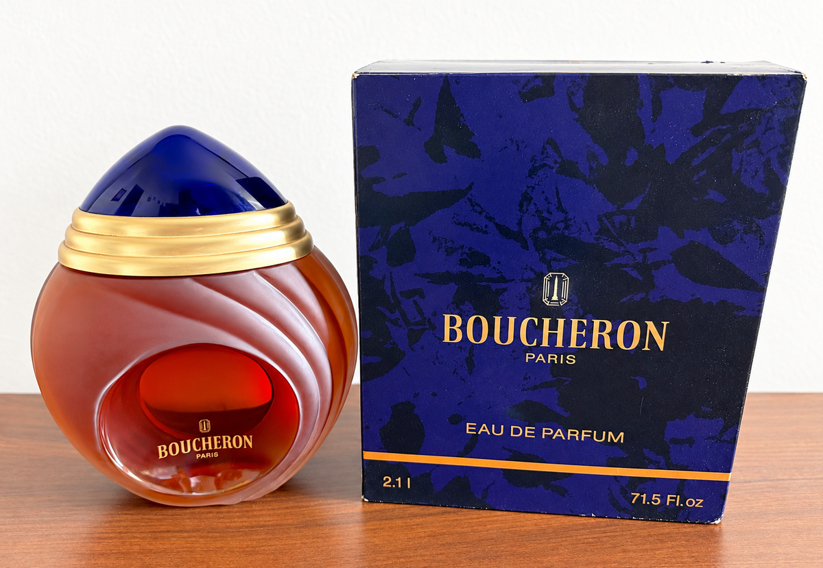 BOUCHERON Pour Femme 2,1 Litri Vero Profumo VINTAGE EDP 2100 ml Eau De Parfum Gigante XXL Big Bottle