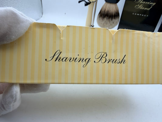 Set Art Of Shaving Brush Razor Stand Wet Razor Brush Silvertip Badger Luxury