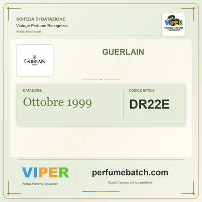 Guerlain Champs-Élysées Profumo Vintage Eau de Toilette 200 ml Splash – 1999 Sigillato
