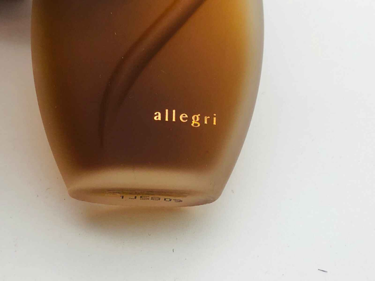 Flacone di profumo Allegri Vintage donna in vetro con design elegante e raffinato