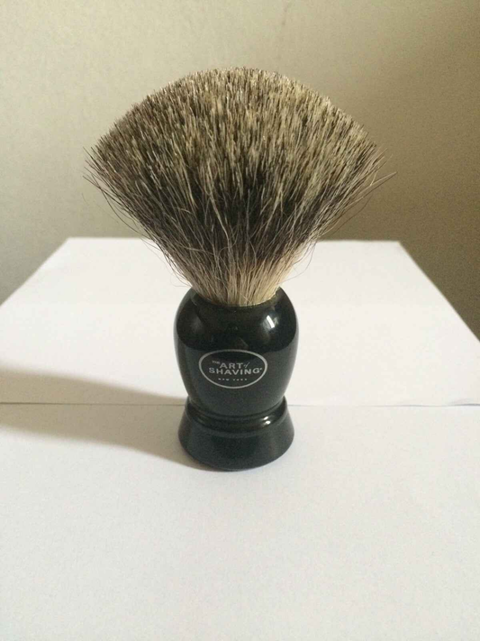 Pennello barba tasso di The Art Of Shaving con setole morbide per una rasatura delicata