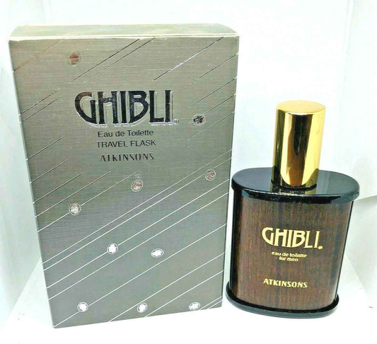 Atkinsons Ghibli Vintage profumo da uomo in flacone da viaggio con confezione elegante
