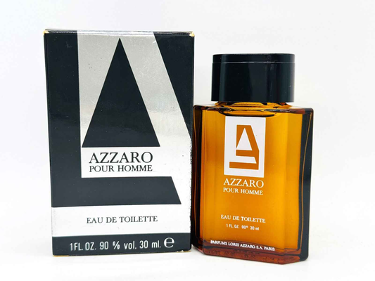 Profumo Azzaro Pour Homme Vintage in bottiglia da 30 ml con scatola elegante