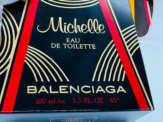 Scatola di profumo Balenciaga Michelle Vintage Eau de Toilette da 100 ml con design elegante