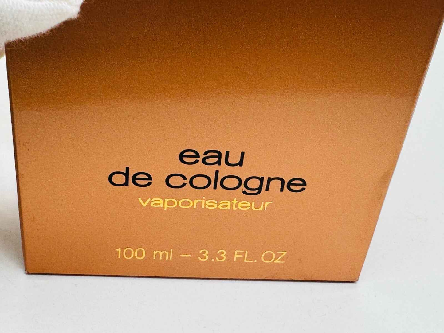 Scatola di profumo Balenciaga Portos Vintage in oro da 100 ml con descrizione dell'eau de cologne