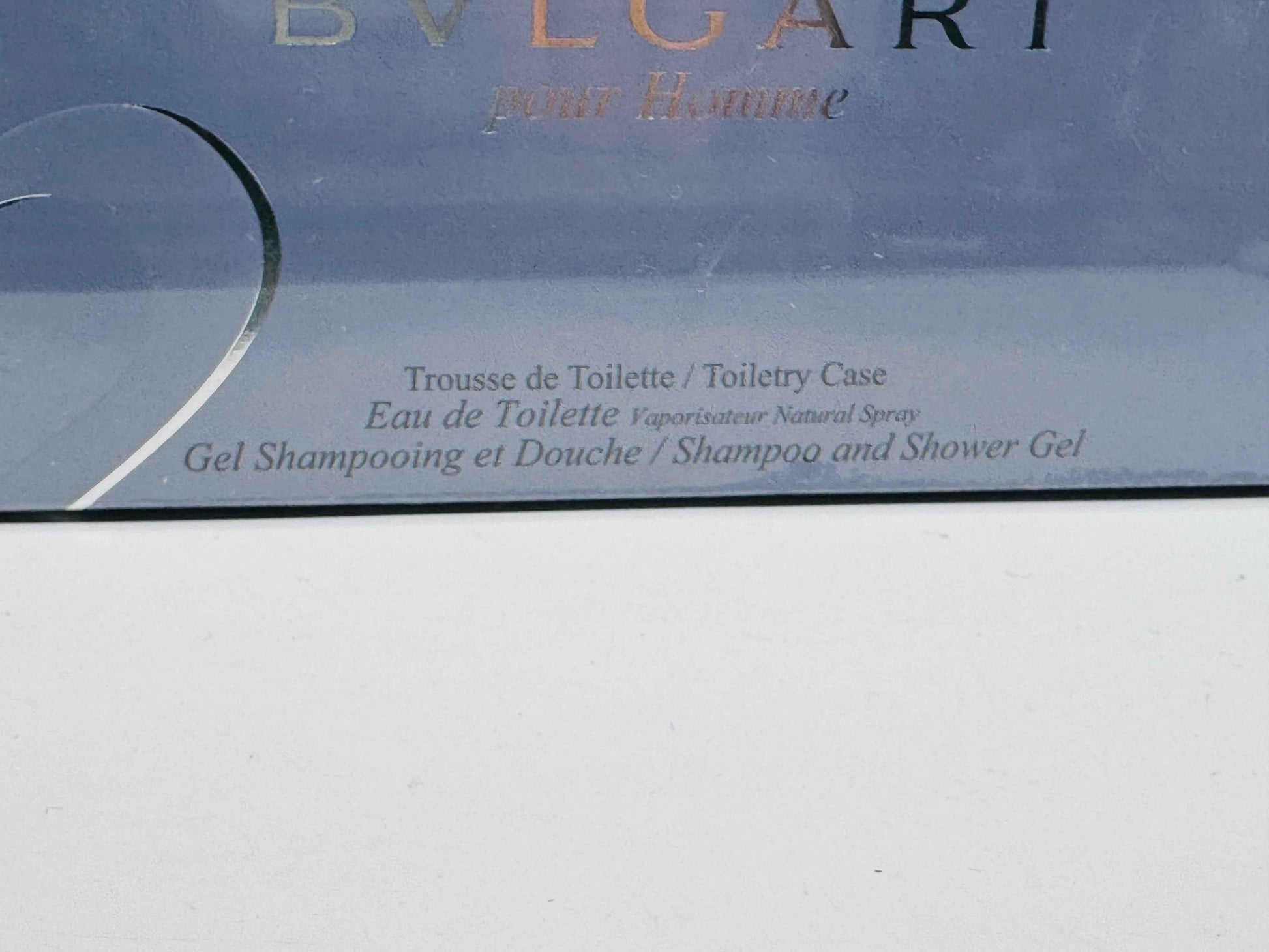 Set di bellezza Bulgari Pour Homme Vintage con toilette, profumo e gel doccia