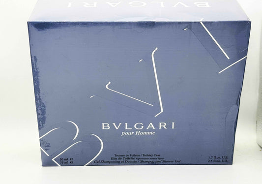 Confezione di Bulgari Pour Homme Vintage con gel doccia e shampoo per uomo da 75 ml