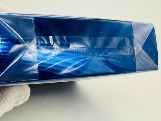Scatola del profumo Bulgari Blu Pour Homme con design blu elegante e impeccabile
