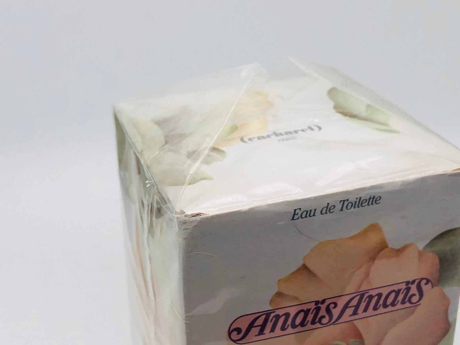Scatola di profumo Cacharel Anais Anais Vintage con rosa, Eau de Toilette in confezione originale