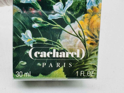 Scatola del profumo Eden Cacharel Vintage da 30 ml con decorazioni floreali