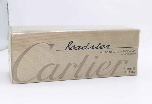 Scatola di profumo Cartier Roadster Vintage da 100 ml in spray naturale
