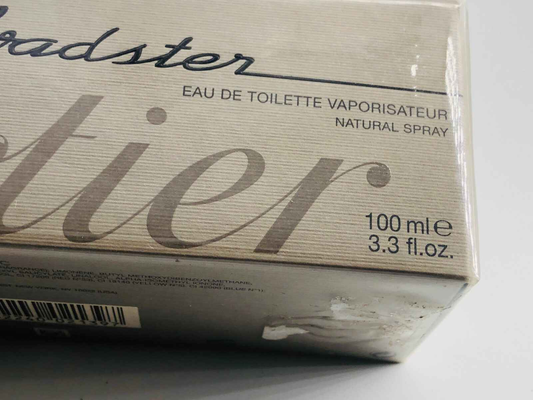 Scatola di Profumo Cartier Roadster Vintage da 100 ml in formato spray naturale