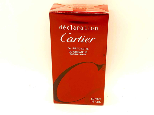 Confezione del profumo Cartier Declaration Vintage da 50 ml con spray naturale