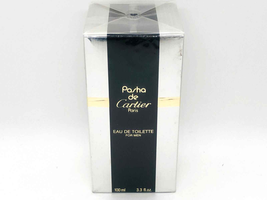 Confezione del profumo Pasha Cartier Vintage Eau de Toilette da 100 ml per uomini
