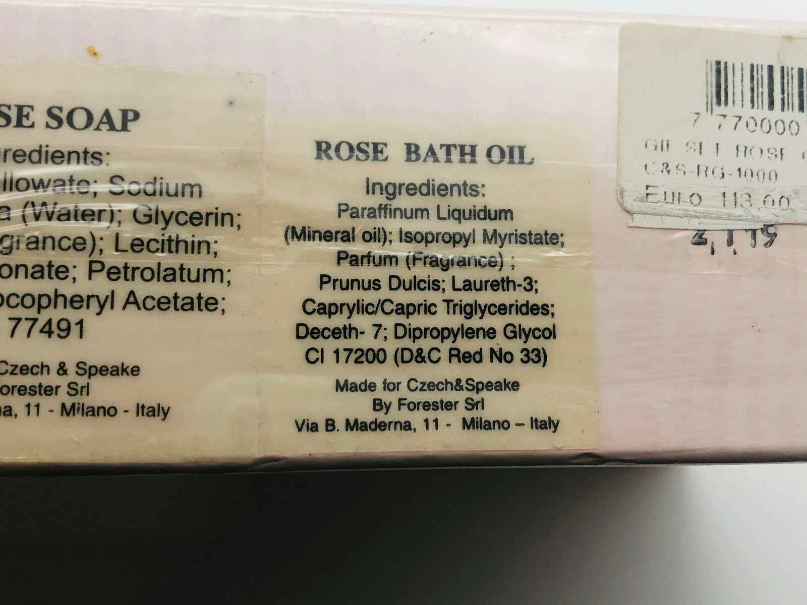 Set di prodotti da bagno Czech & Speake con profumo Czech & Speake Vintage e ingredienti naturali