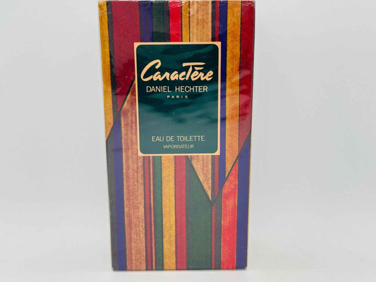 Flacone di Eau de Toilette Daniel Hechter Caractere Vintage con design colorato e elegante