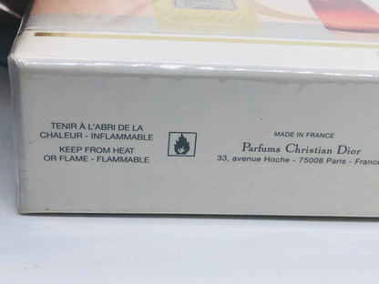 Scatola DIOR La Collection Pour Homme con istruzioni di conservazione in francese