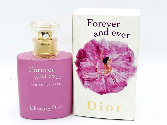 Profumo Dior Forever And Ever in bottiglia rosa con confezione elegante per l'uso quotidiano