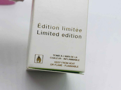 Dior Forever And Ever profumo in edizione limitata con istruzioni di sicurezza sulla confezione
