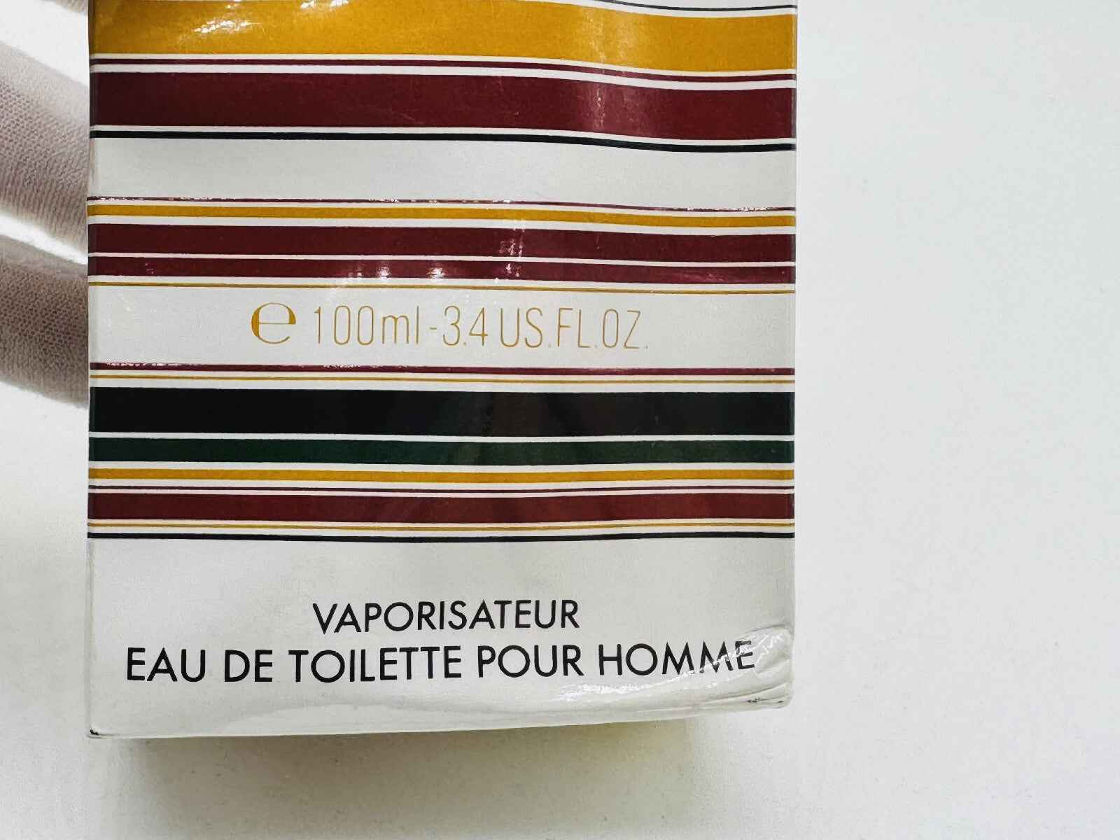 Dior Jules Vintage Eau de Toilette pour Homme 100ml con design a righe colorate
