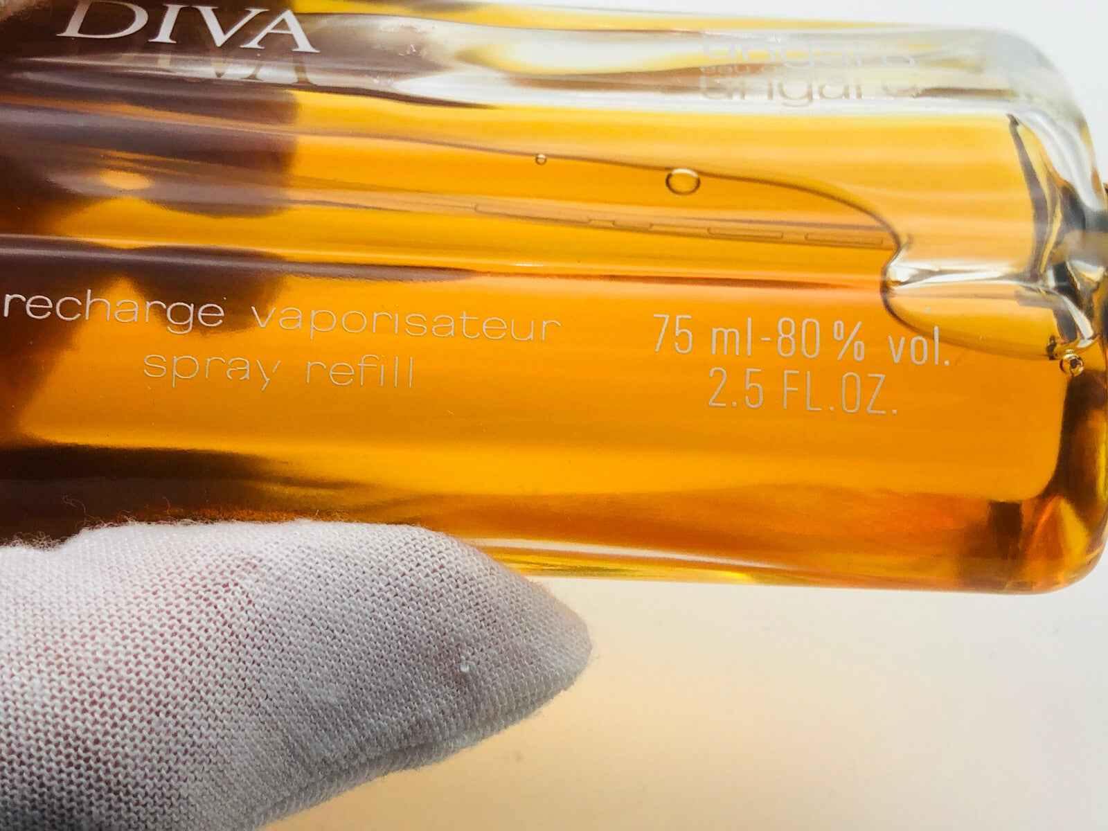Ricarica spray per profumo Diva Ungaro Vintage da 75 ml con aroma elegante e raffinato