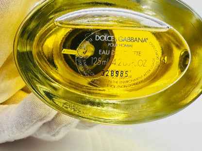 Flacone di Dolce & Gabbana Pour Homme Vintage da 125 ml, profumo elegante per uomo