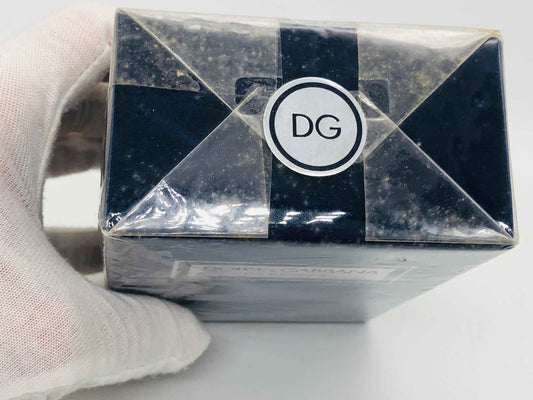 Scatola del Profumo Dolce & Gabbana Pour Homme con logo DG in evidenza