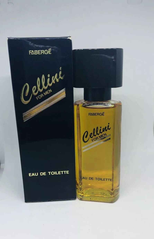 Profumo Faberge Cellini per uomo in flacone elegante con scatola originale, Eau de Toilette