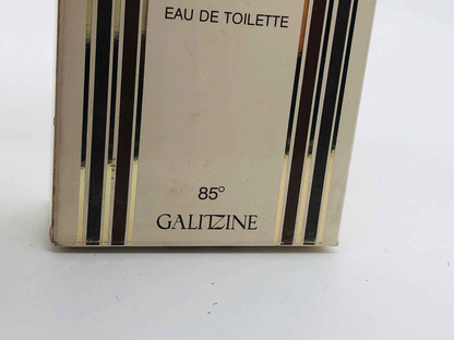 Scatola di profumo vintage Galitzine Mon Homme Eau de Toilette con dettagli eleganti