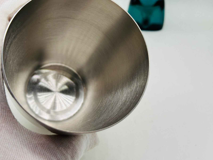 Bottiglia interna in acciaio del profumo Le Male Terrible di Jean Paul Gaultier