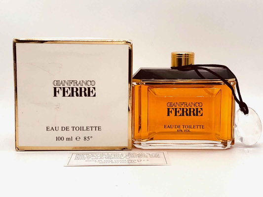 Eau de Toilette Gianfranco Ferre Donna Vintage da 100 ml con confezione elegante.