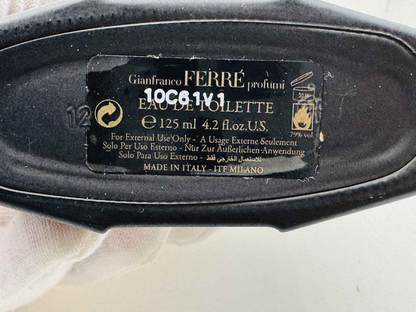 Flacone di Profumo Gianfranco Ferre Pour Homme da 125 ml con etichetta elegante e design raffinato