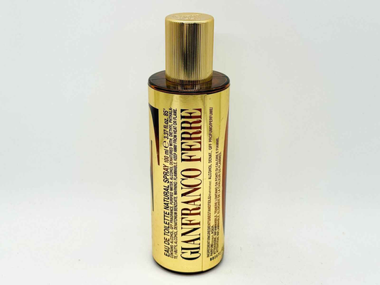 Profumo Gff Uomo Vintage di Gianfranco Ferre in flacone dorato elegante e raffinato