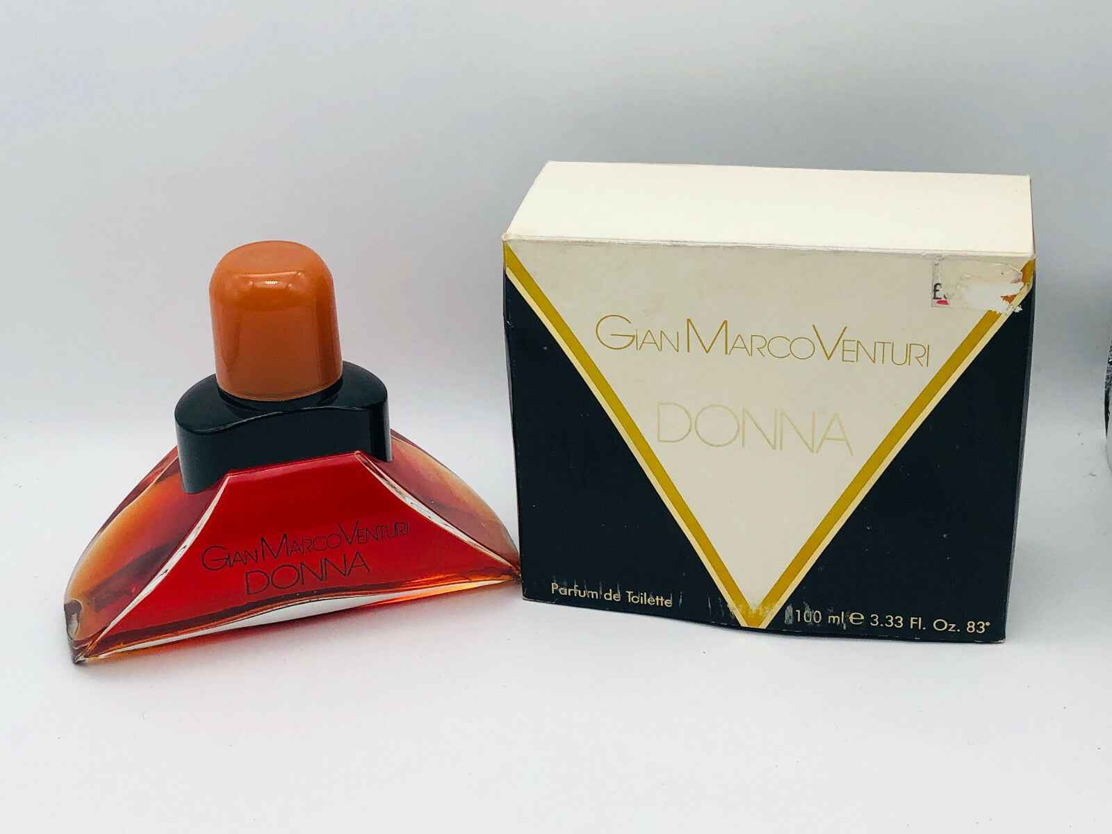 Profumo Gianmarco Venturi Donna Vintage in bottiglia triangolare con scatola elegante