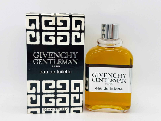 Profumo Givenchy Gentleman Vintage in flacone da 109 ml con confezione elegante