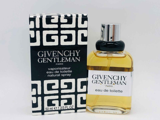 Profumo Givenchy Gentleman Vintage in un flacone da 50 ml con confezione elegante