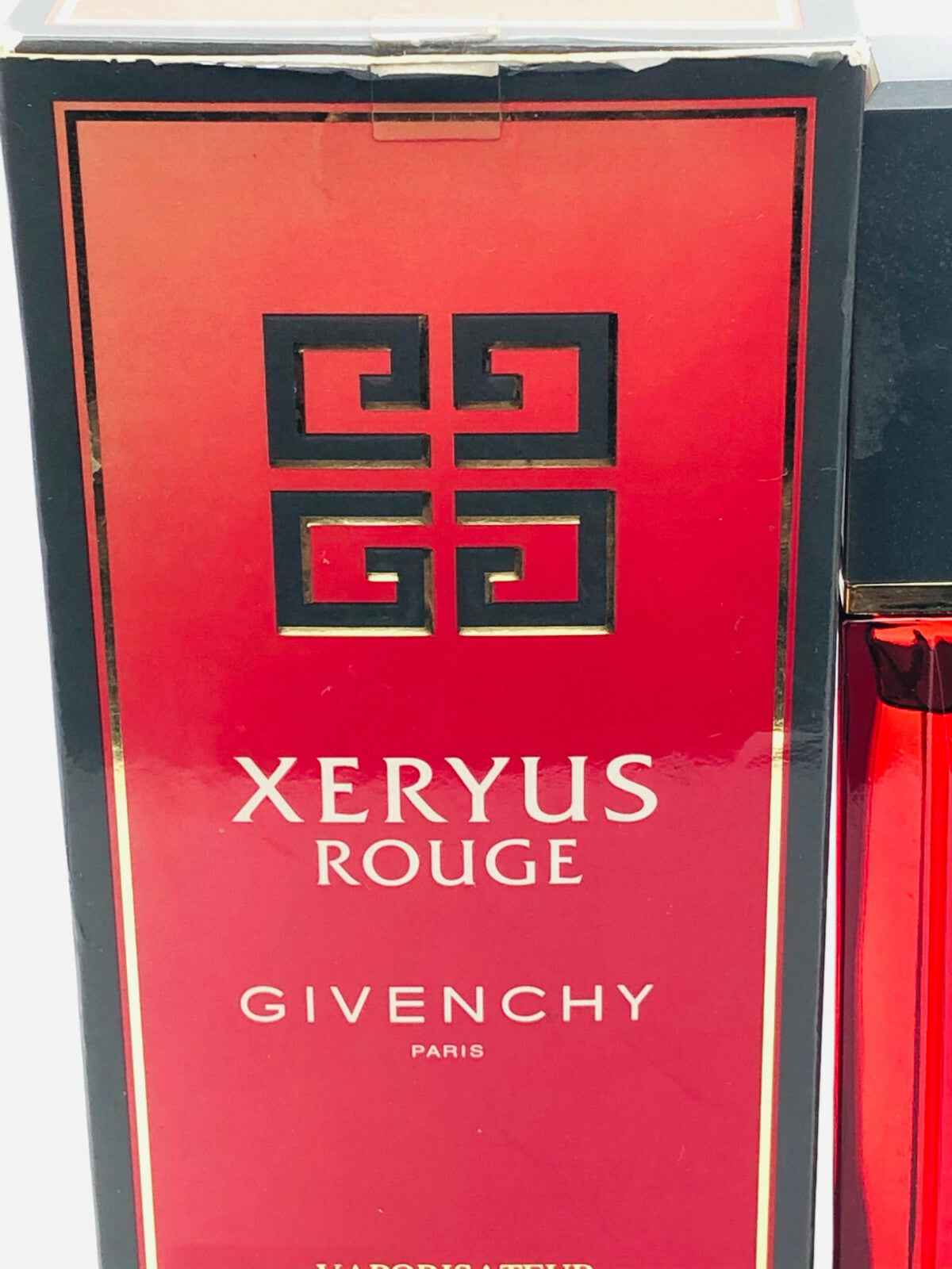 Profumo Givenchy Xeryus Rouge Vintage in confezione rossa elegante con design distintivo