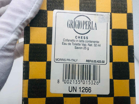 Cofanetto Grigioperla Vintage con profumo da 32 ml e sapone da 25 g in una elegante confezione