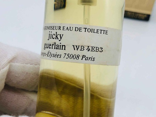 Profumo Guerlain Jicky Vintage in flacone elegante con dettagli dorati per una fragranza classica