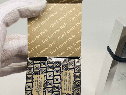 Confezione interna di Drakkar Guy Laroche Vintage con design elegante e dettagli in oro