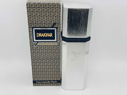 Profumo Drakkar Guy Laroche Vintage in flacone argentato con confezione elegante