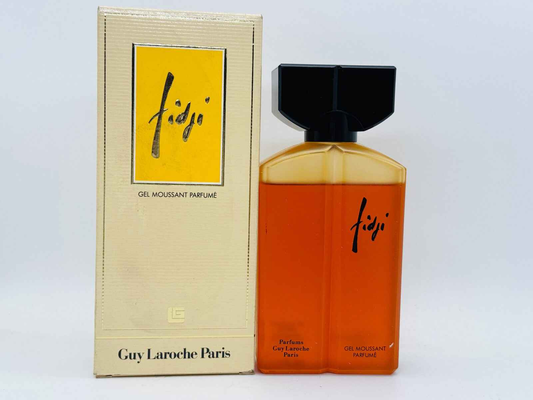 Profumo Guy Laroche Fidji Vintage in bottiglia iconica con packaging elegante e rinfrescante aroma