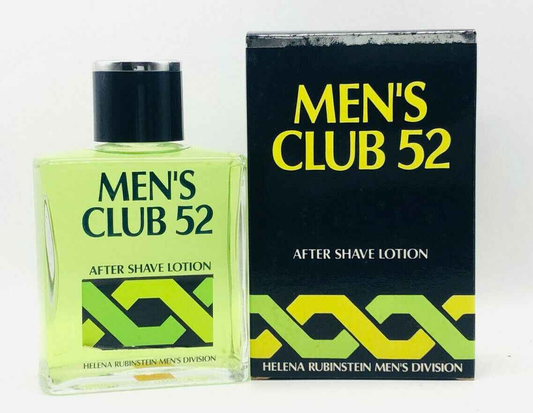 Lozione dopobarba MEN'S CLUB 52 di Helena Rubinstein con profumo fresco e maschile in una bottiglia elegante
