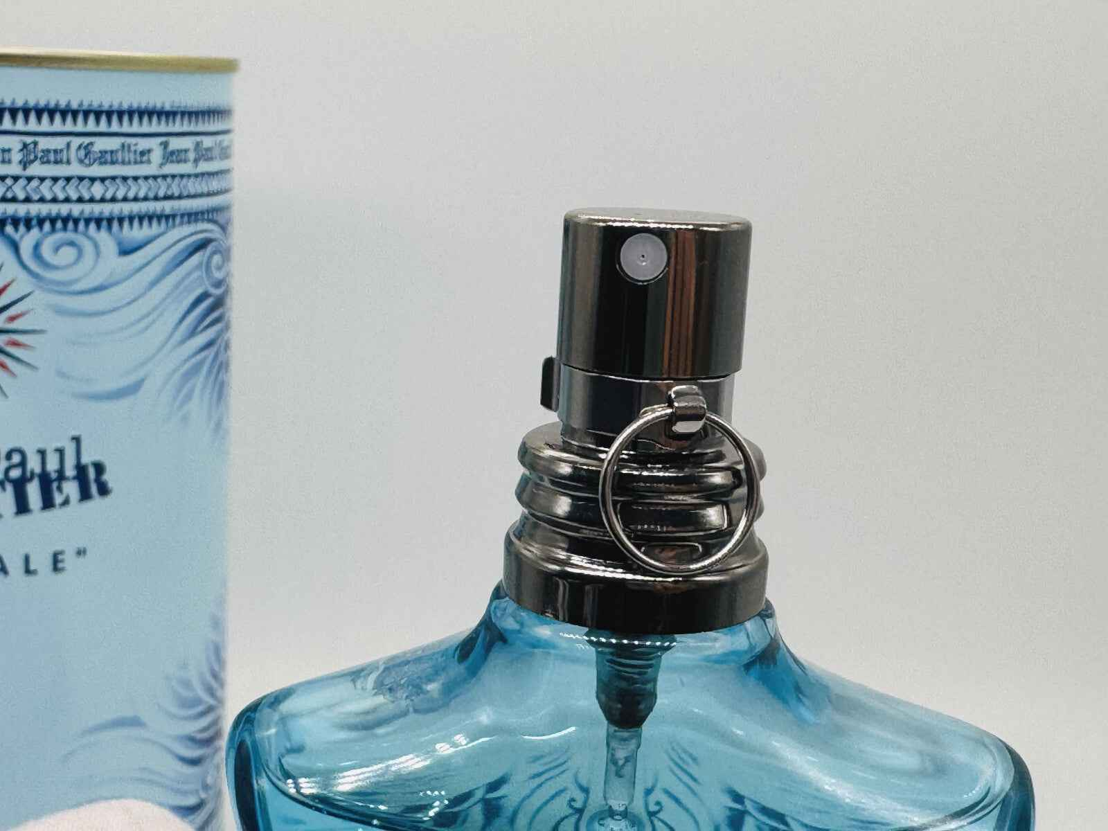 Gaultier Le Male Summer Cologne in bottle with spray top and decorative packaging