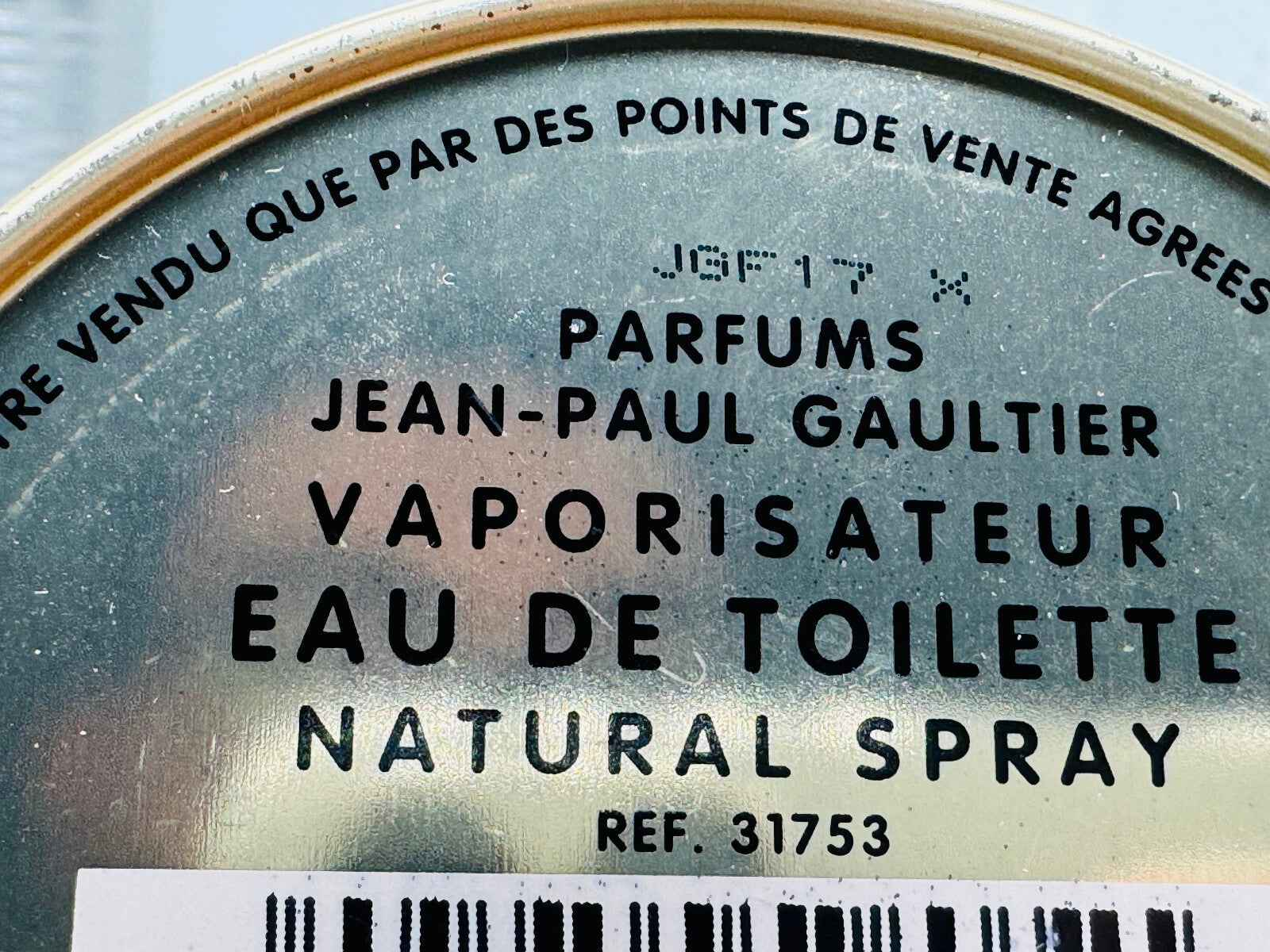 Retro confezione di Vintage Jean Paul Gaultier Le Male Eau de Toilette in spray naturale