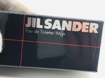 Scatola di profumo Jil Sander Men Pure Eau de Toilette con design elegante e moderno