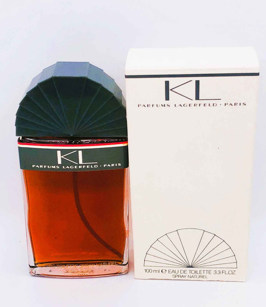 Profumo KL Parfums Lagerfeld in bottiglia vintage da 100 ml, Karl Lagerfeld Donna Vintage