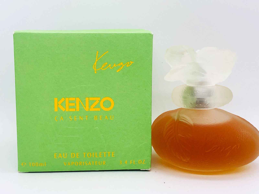 Profumo Ca Sent Beau Kenzo in flacone da 100ml con confezione verde fresca e design elegante