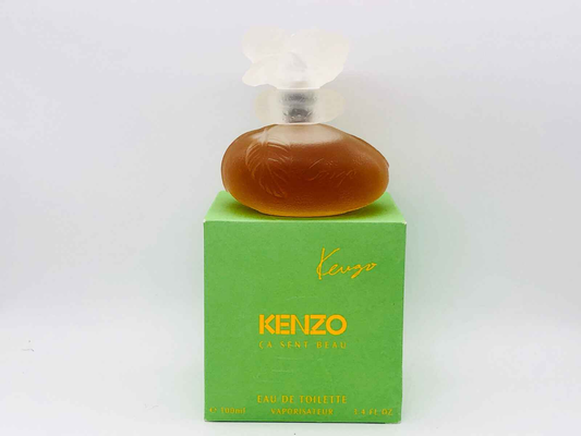 Profumo Ca Sent Beau Kenzo in flacone elegante con confezione verde, ideale per ogni occasione